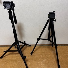 カメラ用3脚2個セットの画像