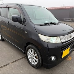 綺麗!!低走行!!車検長!! 低燃費4WD ワゴンRスティングレー