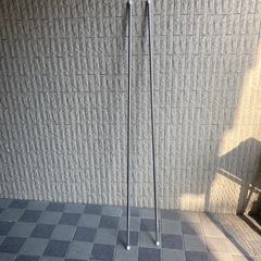ステンレスコンパクト物干し、USED
