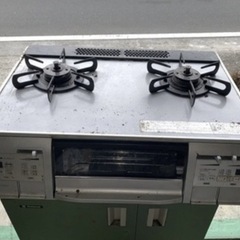 パロマ　ティアラシルバー ガラストップ　ガスコンロの画像