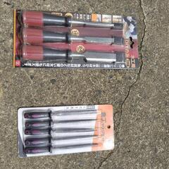 ガレージ整理　木工ノミ、金属ヤスリ