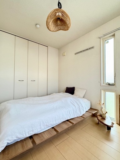 Lowyaセミダブル　すのこ　ベットフレーム