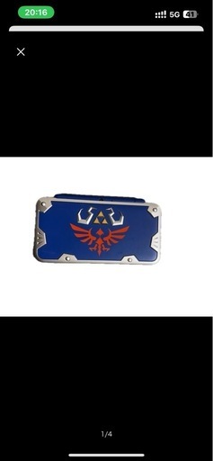 2DS LL HYLIAN SHIELD EDITION バッテリー交換済み