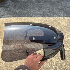 カワサキ z900rs Magical Racing マジカルレーシング カーボンバイザースクリーン の画像