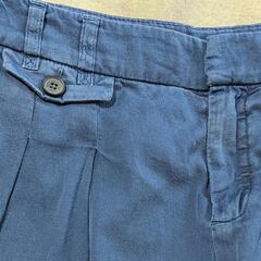 ZARA Basic ネイビーパンツ XSの画像