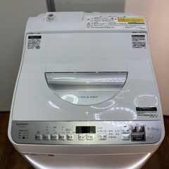 シャープ洗濯機 5.5kg 2021年製の画像
