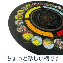 在庫処分 無料 タロット柄 丸型 マウスパッド ３９枚 ノベルティ 参加賞にどうぞの画像