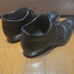 HAWKINS ビジネスシューズ　ホーキンス　メンズ　黒　ブラック　靴の画像