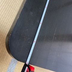 しっかり頑丈なローテーブルの画像