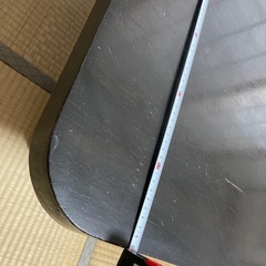 しっかり頑丈なローテーブルの画像