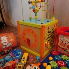 【引き渡し決定】アンパンマン、ボーネルンド、ミッキー、ブリオ、知育玩具、おもちゃまとめ売りの画像
