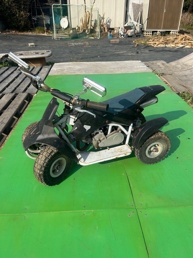 4輪バギー　エンジン式　ポケバイ　ジャンク