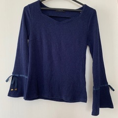 INGNI  薄手のニット　春　紺色　M