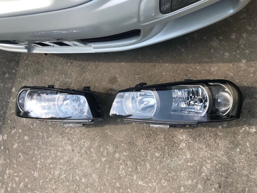 スカイライン34ヘッドライトセット