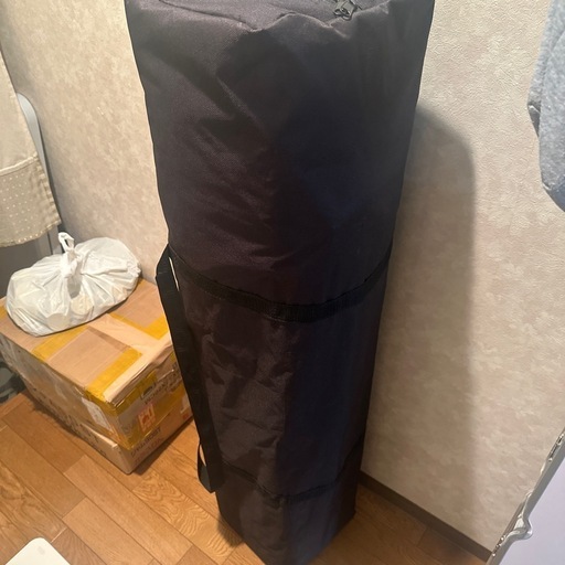 白　タープテント&ウェイト 2m 簡単 耐水 FIELDOOR ワンタッチ