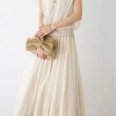 フラーネ　チュール　バルーンスカート　フレアスカートの画像