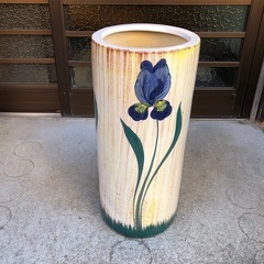 傘立て　花柄の画像