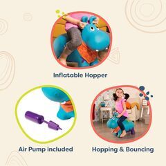 B. toys かばさんのライドオンホッパー 弾む乗り物おもちゃ 子供向け乗用玩具 1歳半~ の画像