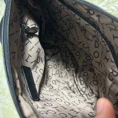 ⭐︎たくさん入る黒のショルダーバッグの画像