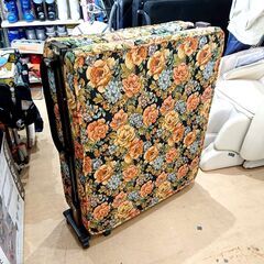 折りたたみベッド シングル 花柄 簡易ベッド 民泊