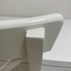 IKEA INGOLF ホワイトチェア　2脚の画像