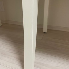 IKEA INGOLF ホワイトチェア　2脚の画像