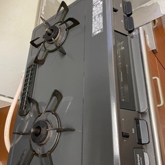 都市ガス　グリル付きガステーブル　ガスコンロ