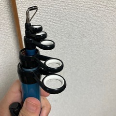 美品　投げ竿390の画像