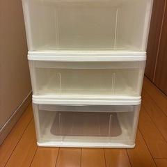 3段カラーボックス
