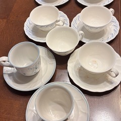 ノリタケのティーカップ、コーヒーカップの画像