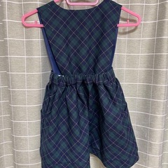 草津保育園の制服　ジャクエツスカート120cmの画像