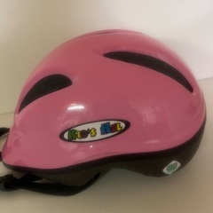 ジュニア自転車用ヘルメット ピンク