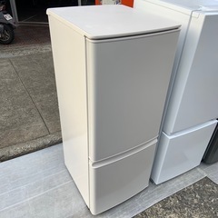 2021年製　三菱　146L 2ドア冷蔵庫　MR-P15G-Wの画像