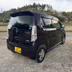 スズキ ワゴンR スティングレー X 平成25年 86,087km 車検令和8年1月 AT 660cc エアコン ナビ エアバッグ パワーウィンドウ アルミホイール ETC プッシュスタート 引き取り千葉県山武市 陸送対応可の画像