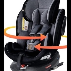 mpetus チャイルドシート 360°回転式 新生児~12歳ISOFIX対応