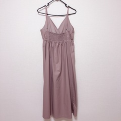 ♡秋冬用 ノースリーブ ワンピース ピンク♡の画像