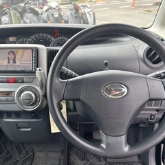 安心の低走行！実走行5万キロ ダイハツ タントカスタムXリミテッド★総額17.8万円★車検2年付 機関良好！スマキー ナビ ワンセグTV 片側パワスラ 修復歴なし！の画像