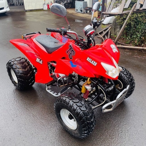 動画ありフルサイズ四輪バギー4ストユナリ？ミニカー登録