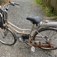 ★エンジン付き自転車 ジャンクの画像
