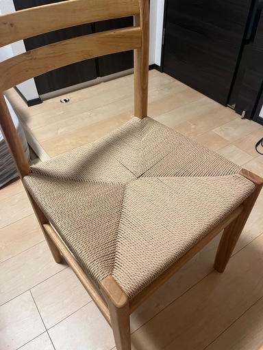 木製ペーパーコードチェア