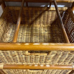 藤チェスト 5段の画像