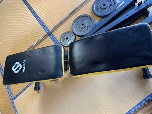 筋トレ　ベンチプレス　セット　　