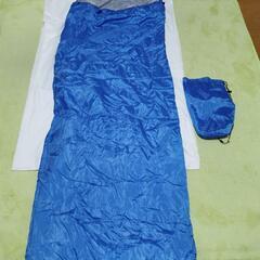 ① 薄手寝袋　約175×70　一度試しのみ