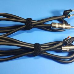 【取引中】【無料】スピーカー用と思われるケーブル2本セット【あげます】