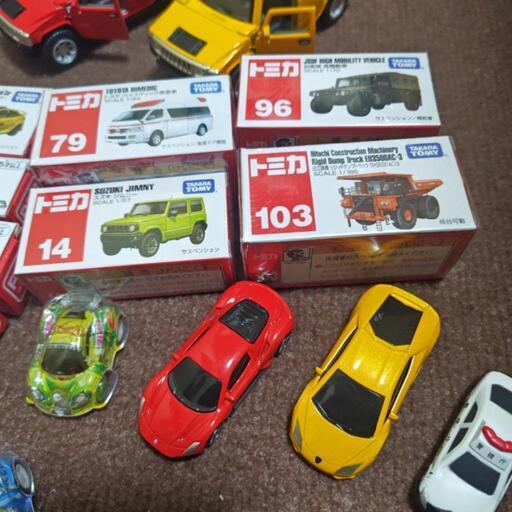 トミカ ミニカー 79点セット ばら売り不可 - メルカリ