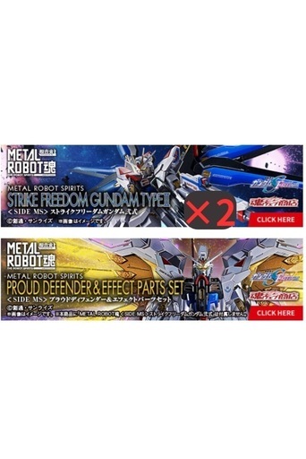 L ROBOT魂 ストライクフリーダムガンダム弐式＆プラウドディフェンダー