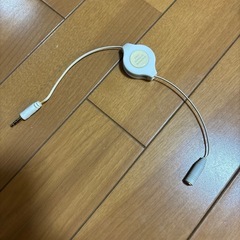 イヤホンジャックエクステンションコード1mの画像