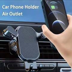 スマホホルダー 車載ホルダースマホスタンド カー用品 携帯ホルダー 車 エアコン吹き出し口＆超強力車載スマホホルダー 自由調節 360度回転 車用 の画像