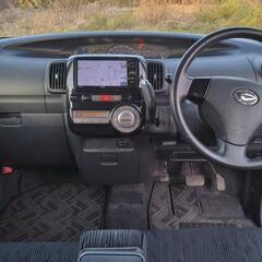 タントカスタム L375後期 車検２年付き パワスラ バックカメラ ワンセグナビ オートローン可 総額19.8万円の画像