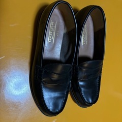 革靴　高校用　25センチ600円值下500円 　